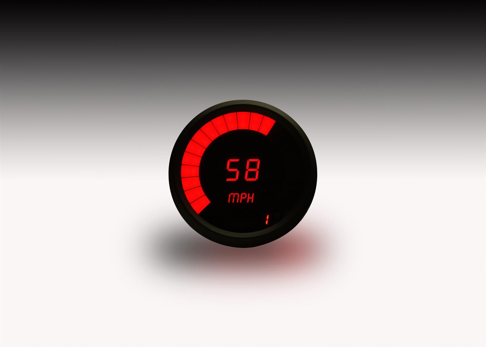 Intellitronix LED Digital Speedometers M9222R - Free Shipping on Orders Over $99 at Summit Racing
