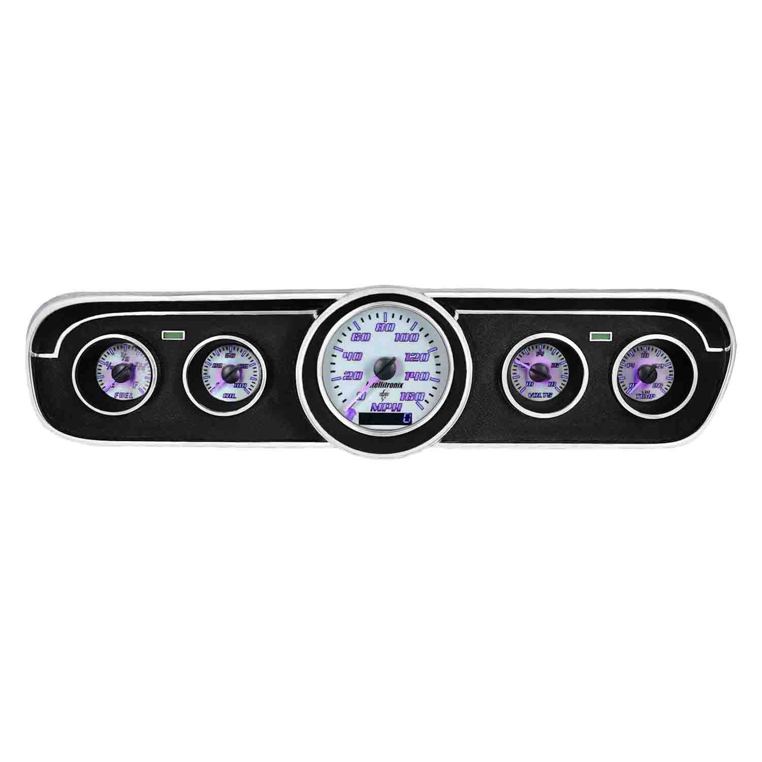 Intellitronix Analog Gauge Cluster 1965-1966 Ford Mustang Intellitronix Analog Gauge Cluster 1965-1966 Ford Mustang