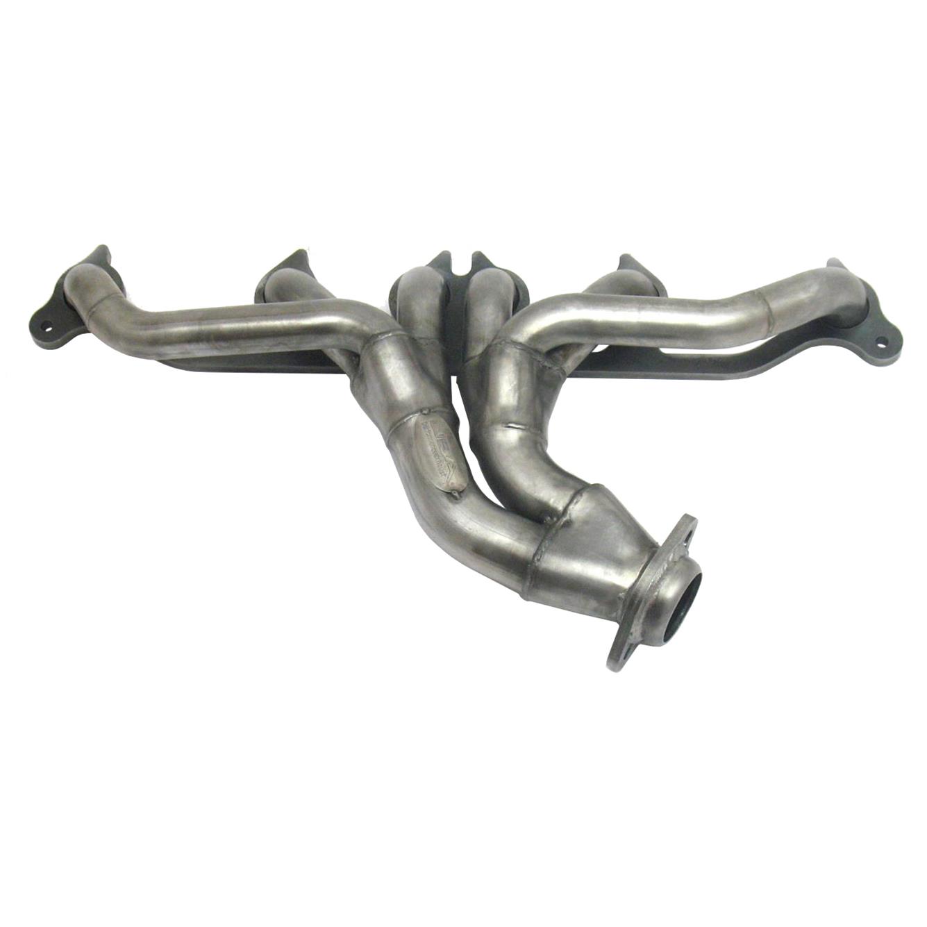 Jba 4 0l 1 1 2in primary raw 409ss cat4ward header for 91 99 jeep