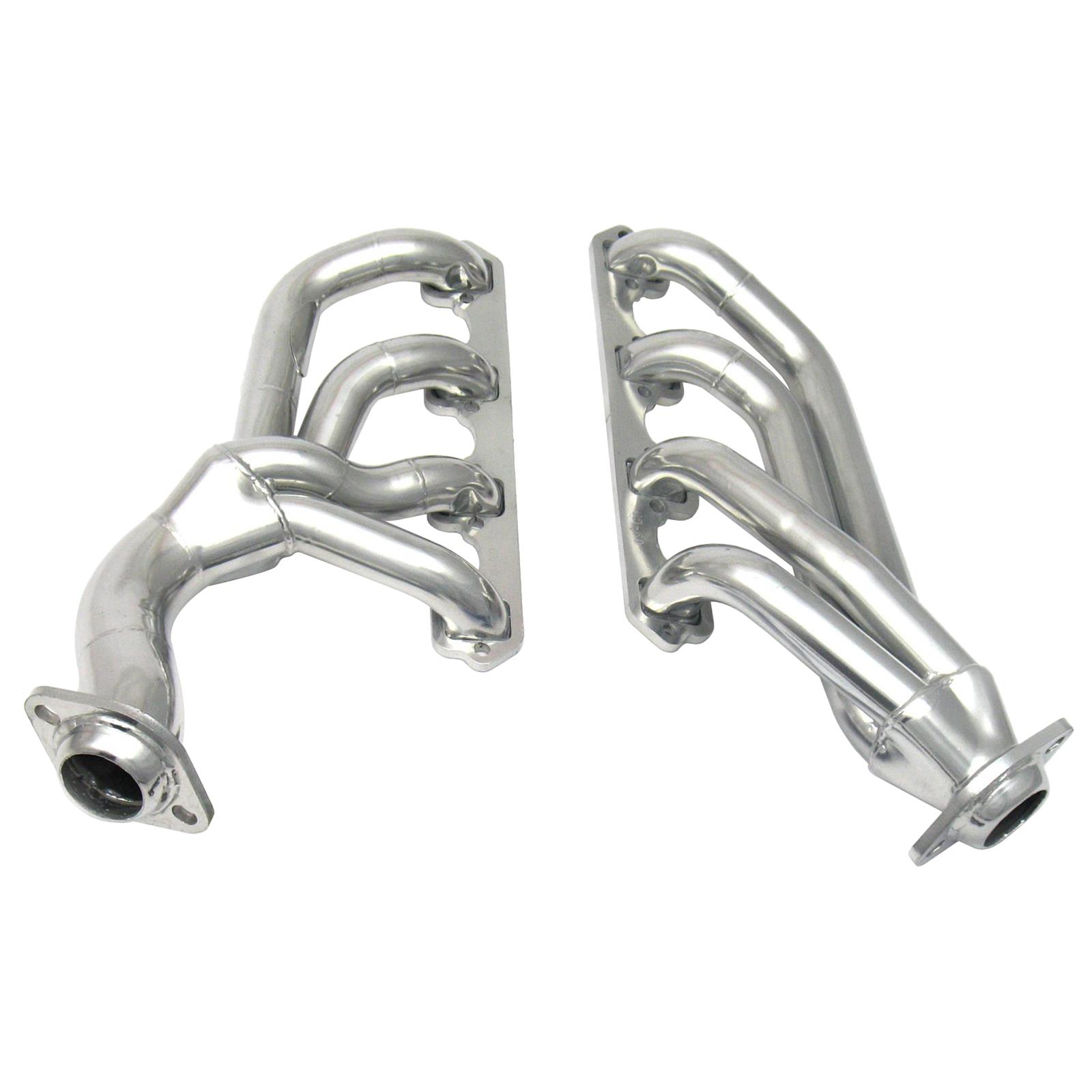 JBA 65-73 Ford Mustang 351W SBF w/T-5/Cable Clutch 1-5/8in Primary Silver Ctd Mid Length Header