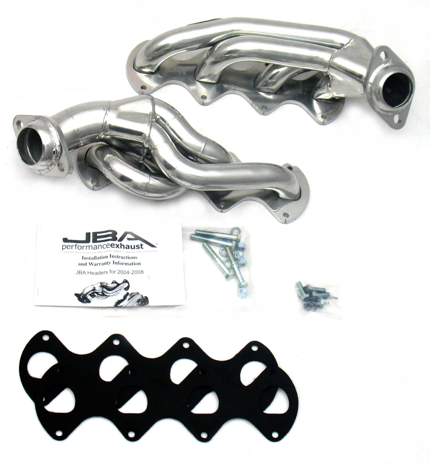 JBA 04-10 Ford F-150 5.4L 3V 1-5/8in Primary Raw 409SS Cat4Ward Header thumbnail 2