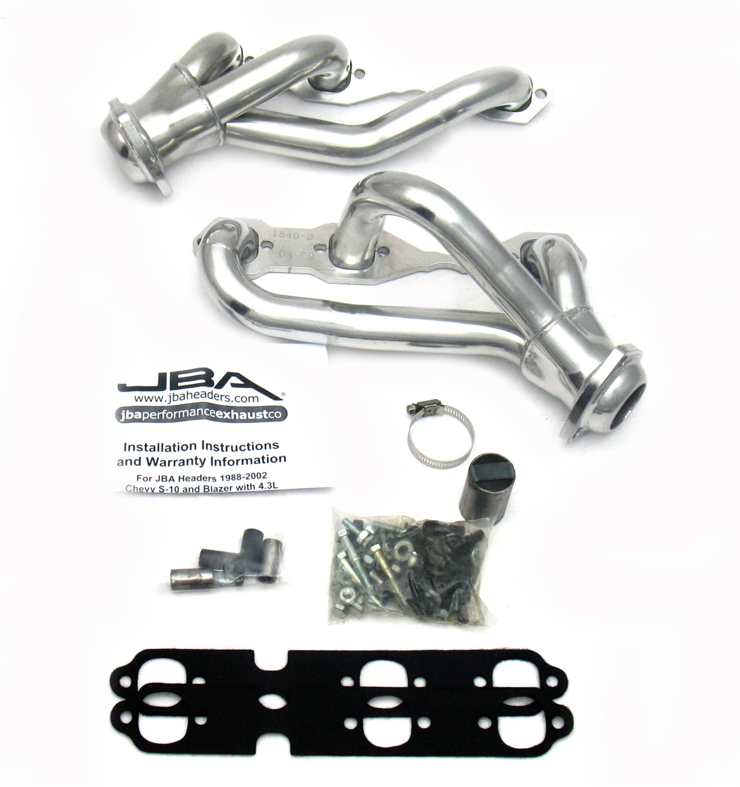 1992 CHEVROLET S10 BLAZER JBA Performance Exhaust 1840S-3JS JBA ...