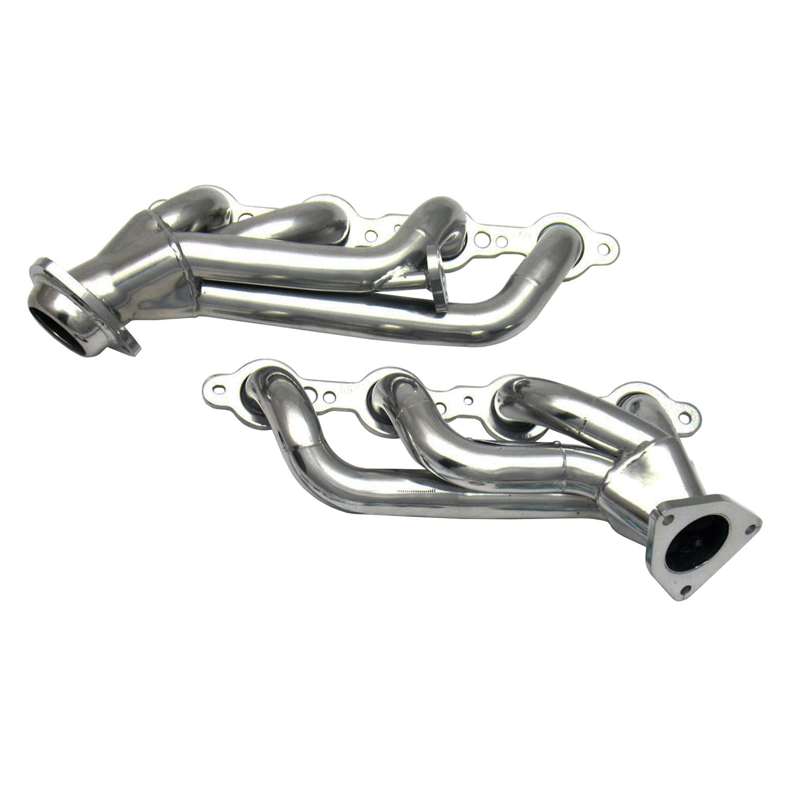 JBA 99-01 GM Truck 4.8L/5.3L LS w/o A.I.R. w/EGR 1-5/8in Primary Silver Ctd Cat4Ward Header thumbnail 2
