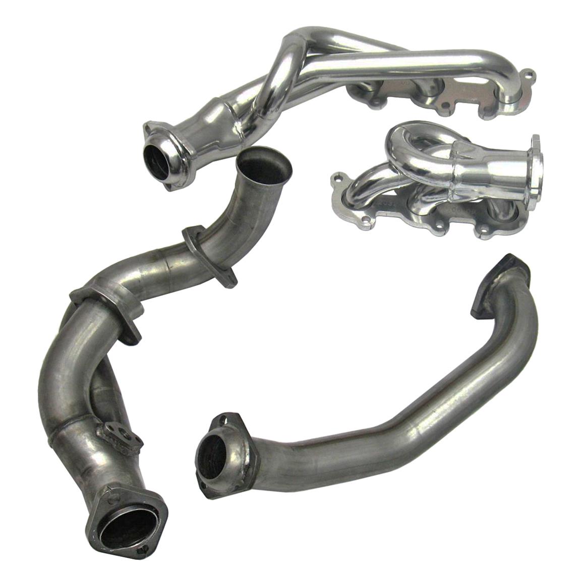 JBA 95-00 Toyota 3.4L V6 w/o EGR 1-1/2in Primary Silver Ctd Cat4Ward Header thumbnail 2