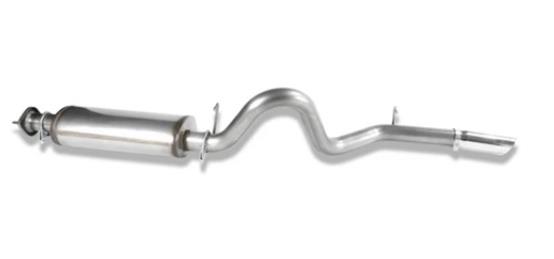 JBA 00-06 Jeep Wrangler TJ 2.5L/4.0L 304SS Single Rear Exit Cat-Back Exhaust