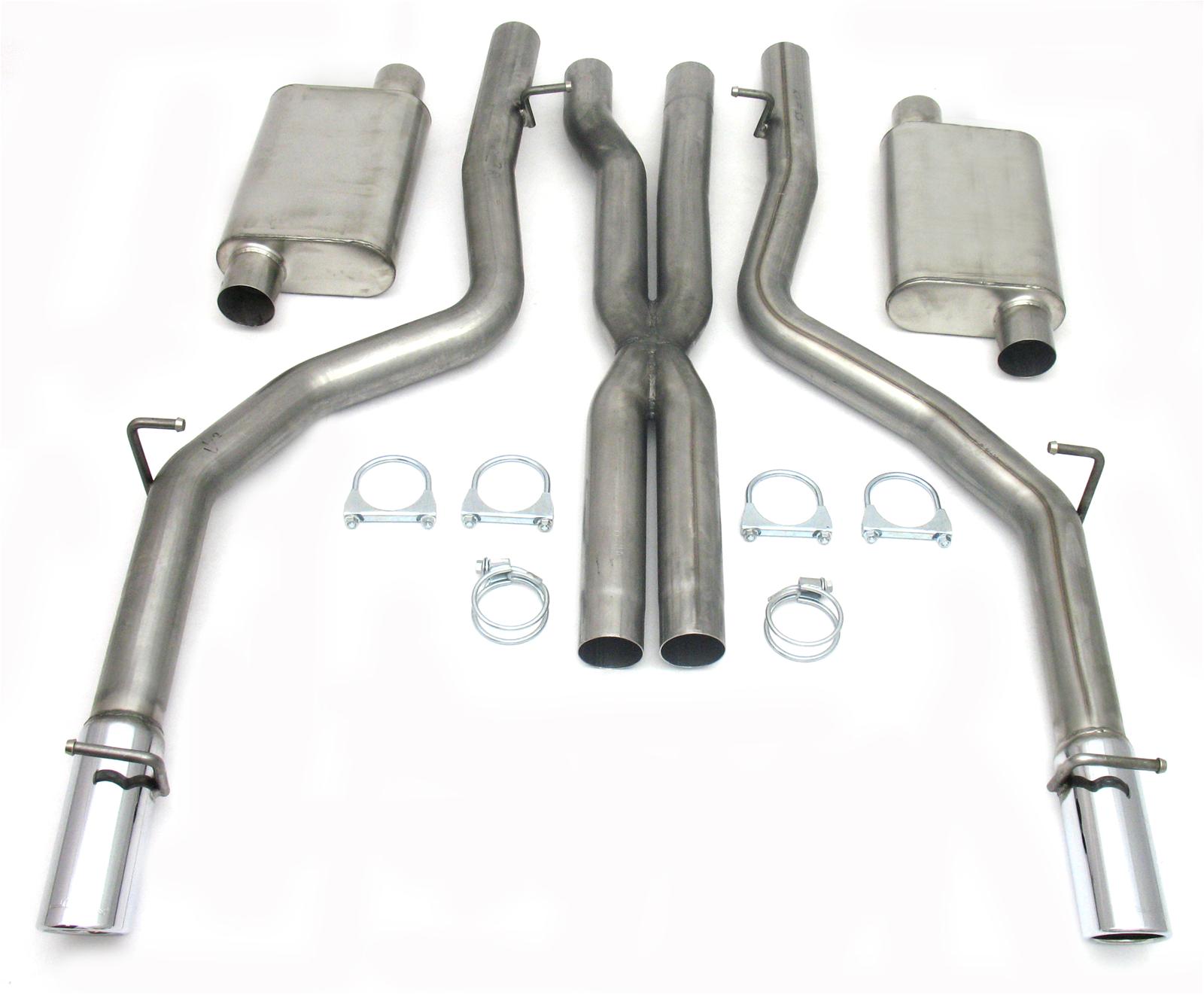JBA 05-10 Chrysler/Dodge Cars 6.1L 409SS Dual Rear Exit Cat-Back Exhaust