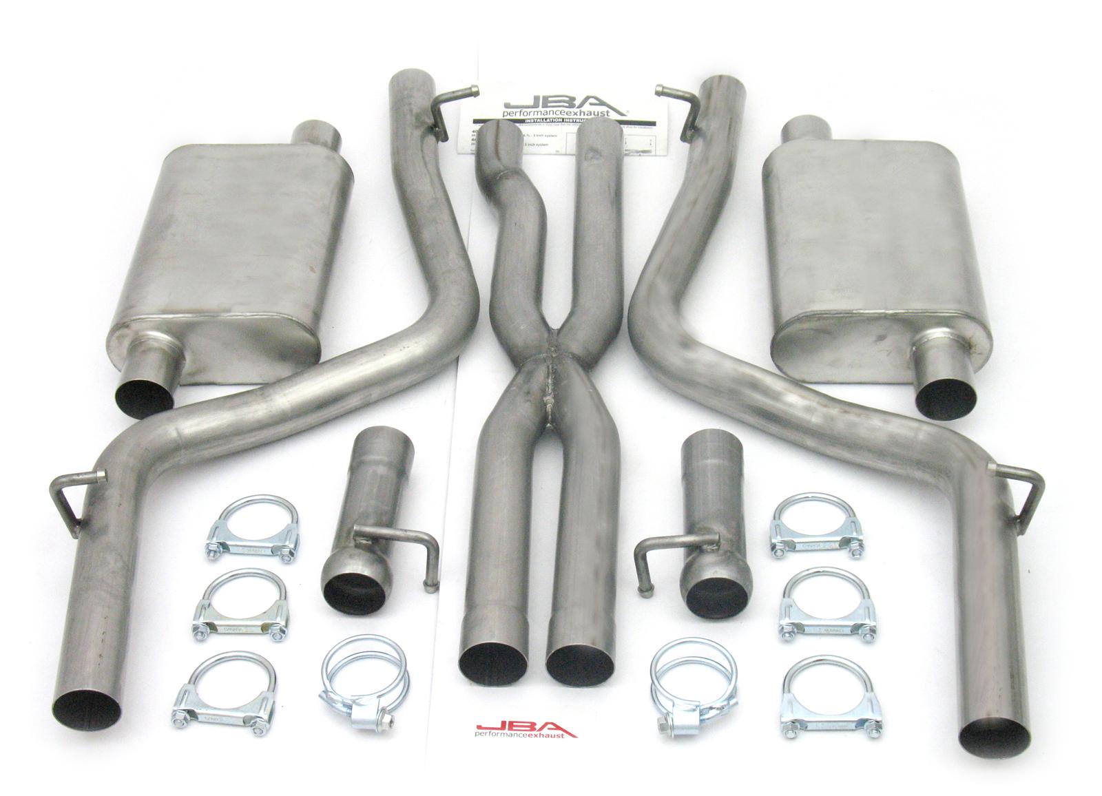 JBA Performance Exhaust 40-1666 JBA Performance Exhaust Exhaust Systems ...