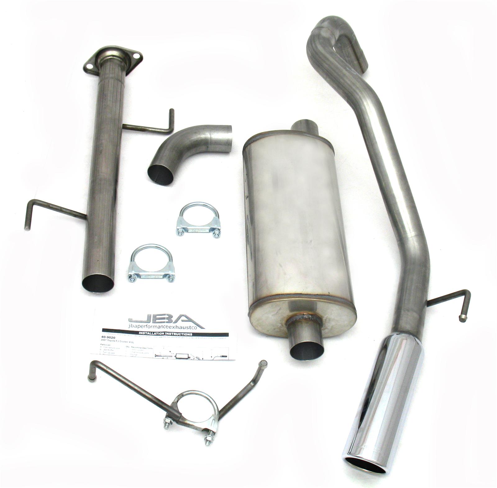 JBA Performance Exhaust 409020 JBA Performance Exhaust Exhaust Systems Summit Racing