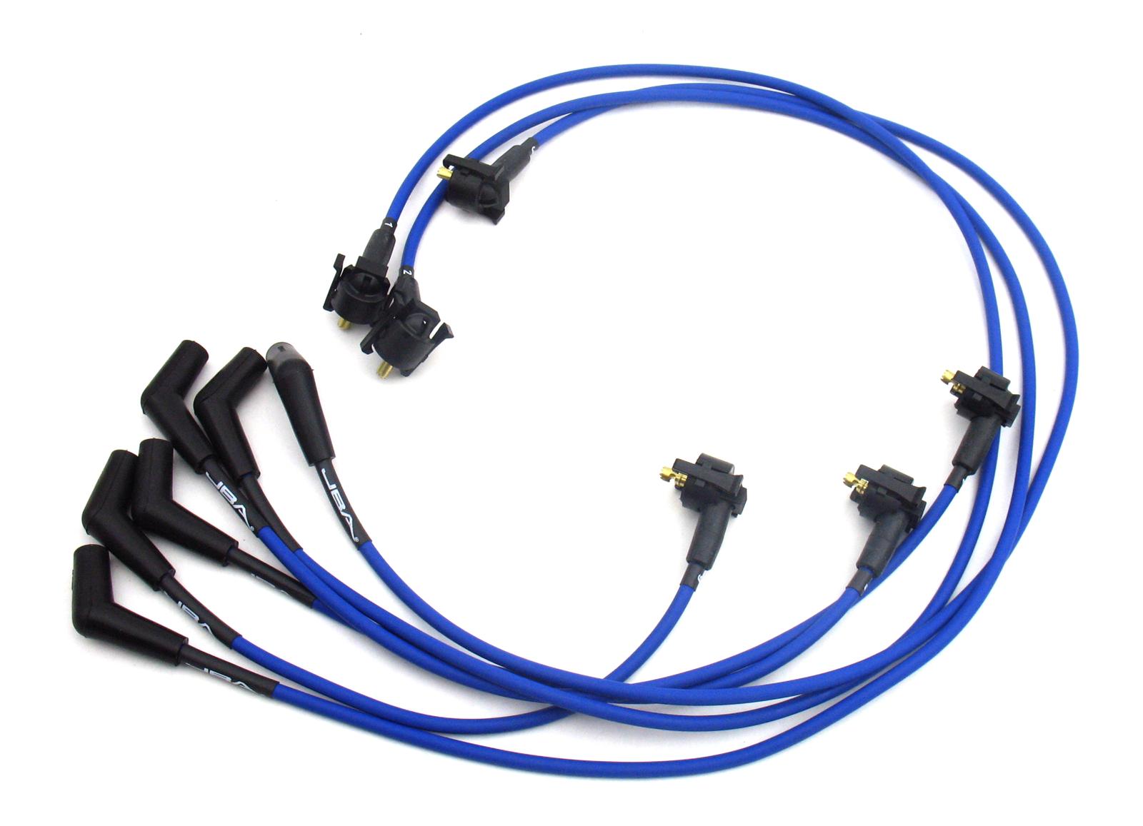 JBA Performance Exhaust W06189 JBA Performance Exhaust PowerCables Spark Plug Wire Sets Summit