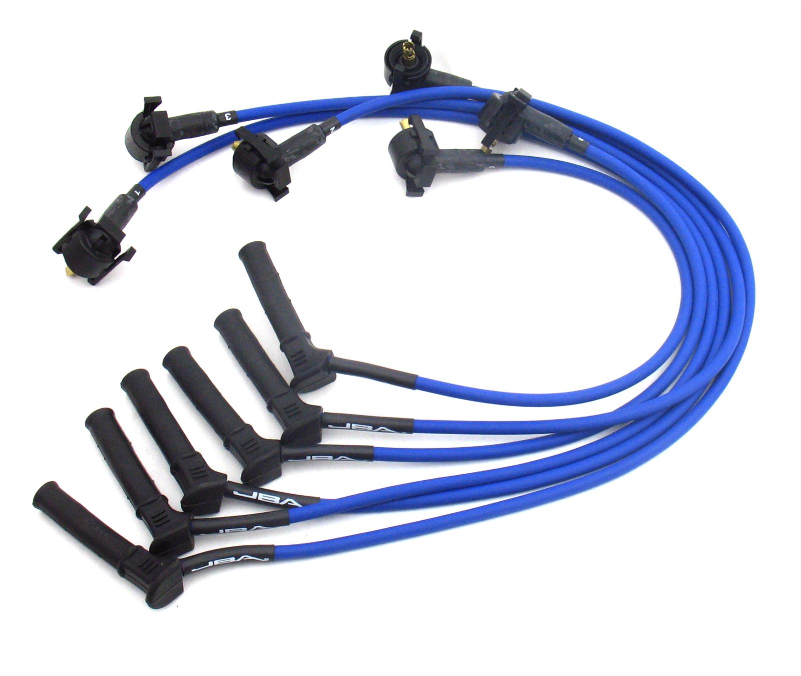 JBA Performance Exhaust W06759 JBA Performance Exhaust PowerCables Spark Plug Wire Sets Summit