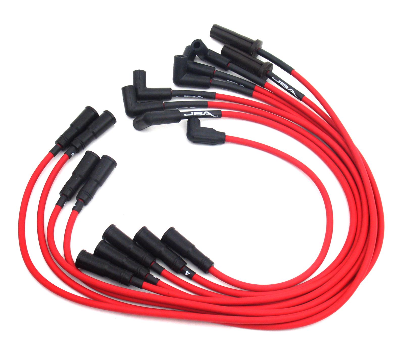 CHEVROLET JBA Performance Exhaust W0815 JBA Performance Exhaust PowerCables Spark Plug Wire Sets
