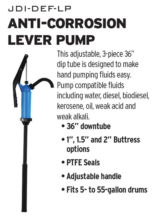 JohnDow Industries JDI-DEF-LP John Dow Anti-Corrosion Lever Pumps | Summit  Racing