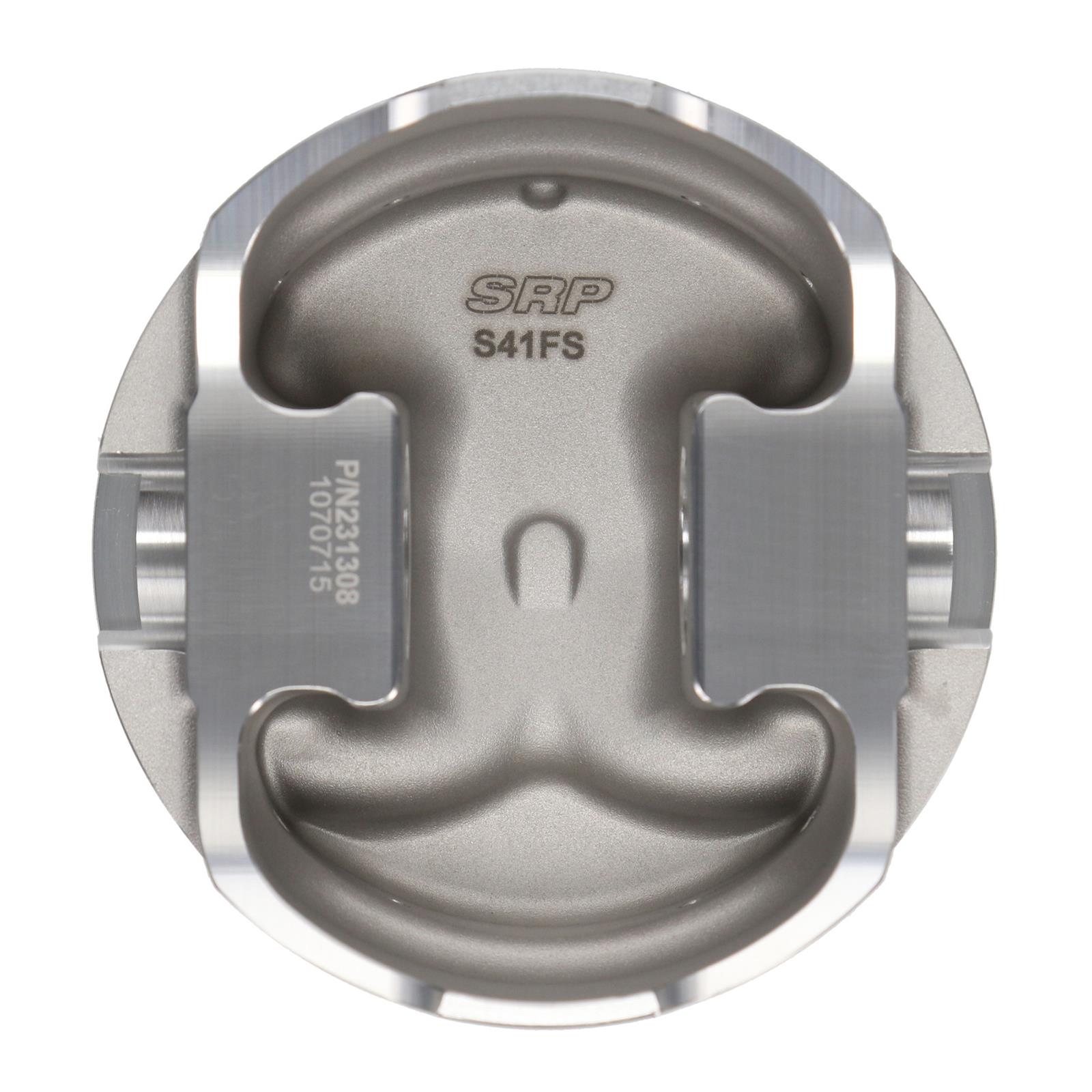 JE Pistons 329634 Pistons, 400 SBC FLAT TOP