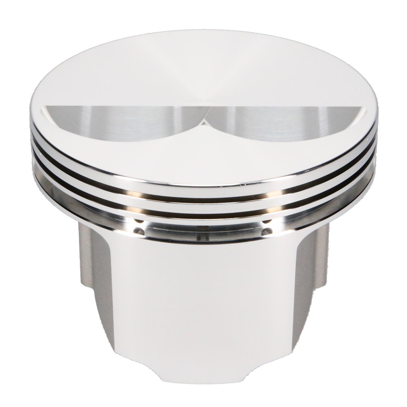 JE Pistons 338158 Pistons, 350 SBC FLAT TOP -4c thumbnail 5