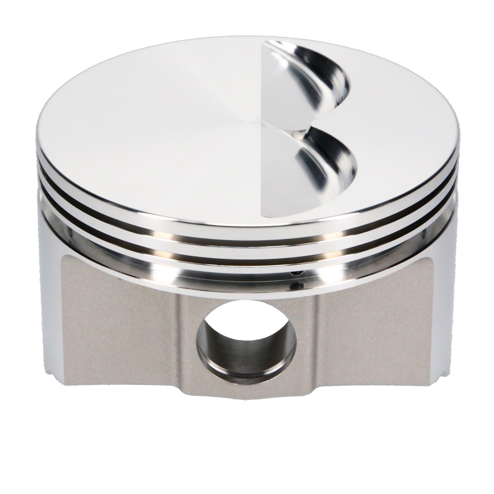 JE Pistons 338158 Pistons, 350 SBC FLAT TOP -4c thumbnail 4