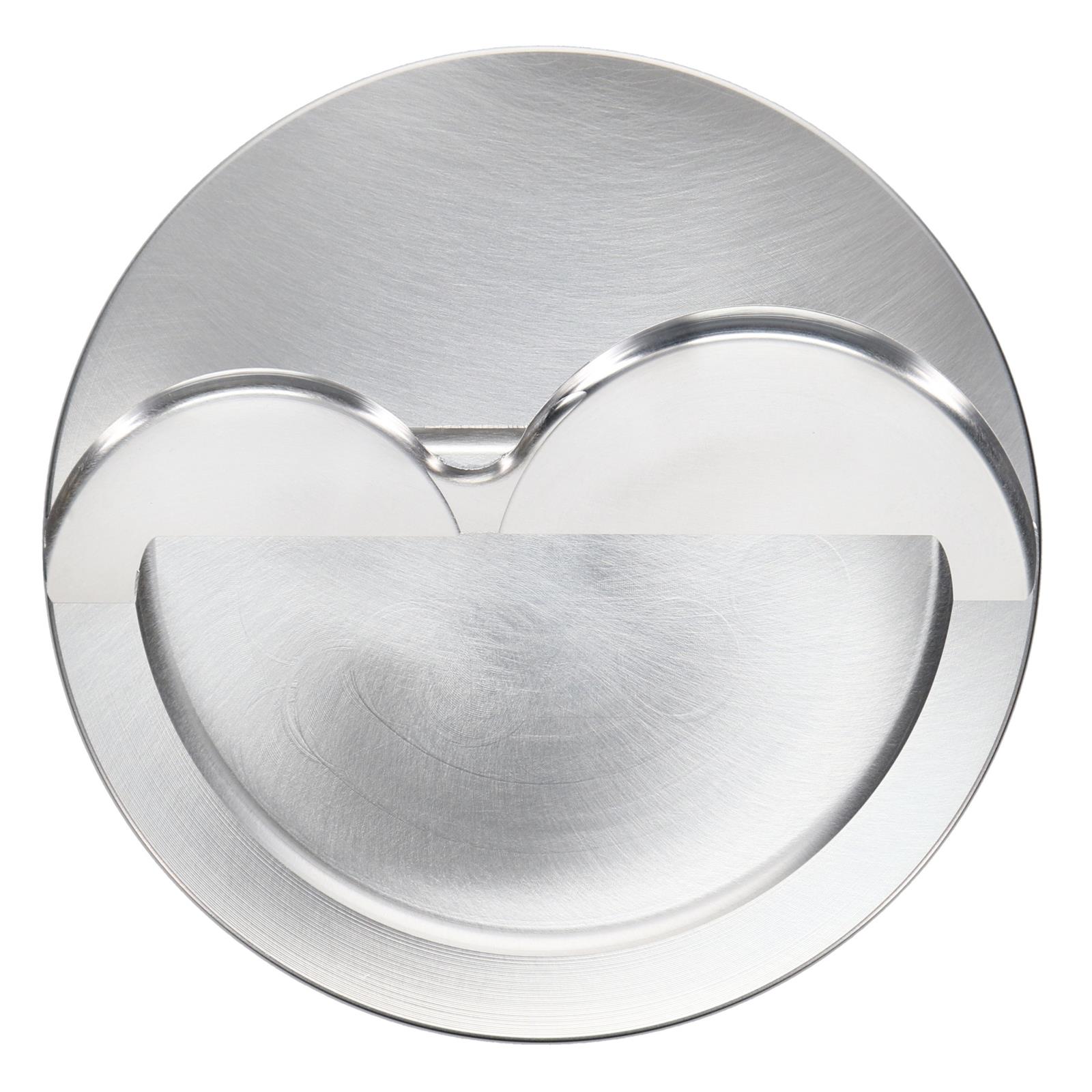 JE Pistons 427/428 FE Inverted Dome Top 162116R Piston, Bore 4.250 in., Bore 107.950mm, Stock, Dish, Forged Aluminum, Right Exhaust Valve Orientation, Ford, Each