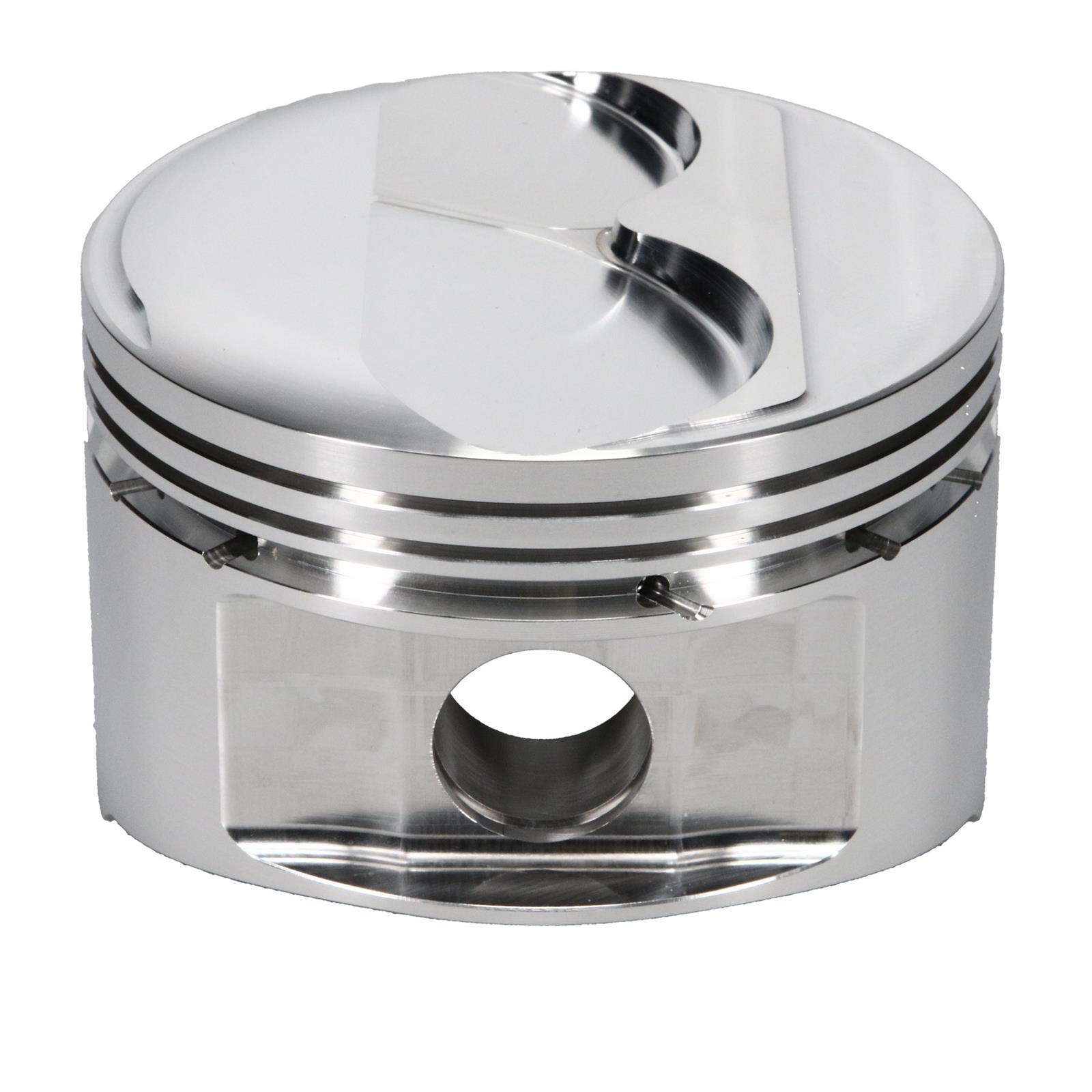 JE Pistons 427/428 FE Dome Top 168741R Piston, Bore 4.250 in., Bore 107.950mm, Stroked, Dome, Forged Aluminum, Right Exhaust Valve Orientation, Ford, Each thumbnail 4