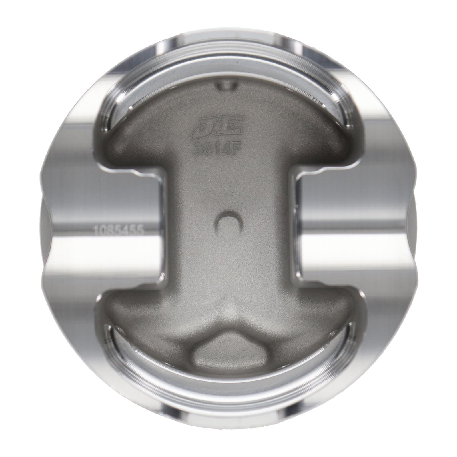 JE Pistons 305 Small Block 23 Degree Flat Top 170771L Pistons, Single - SBC FT