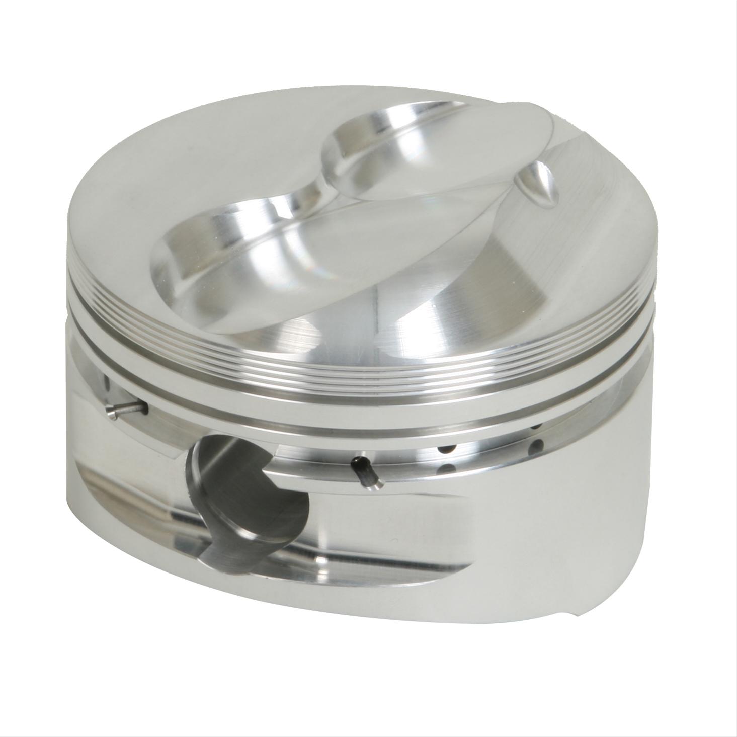 CHEVROLET JE Pistons 173583 JE Pistons Small Block Nitrous Series Dome Top Pistons Summit Racing