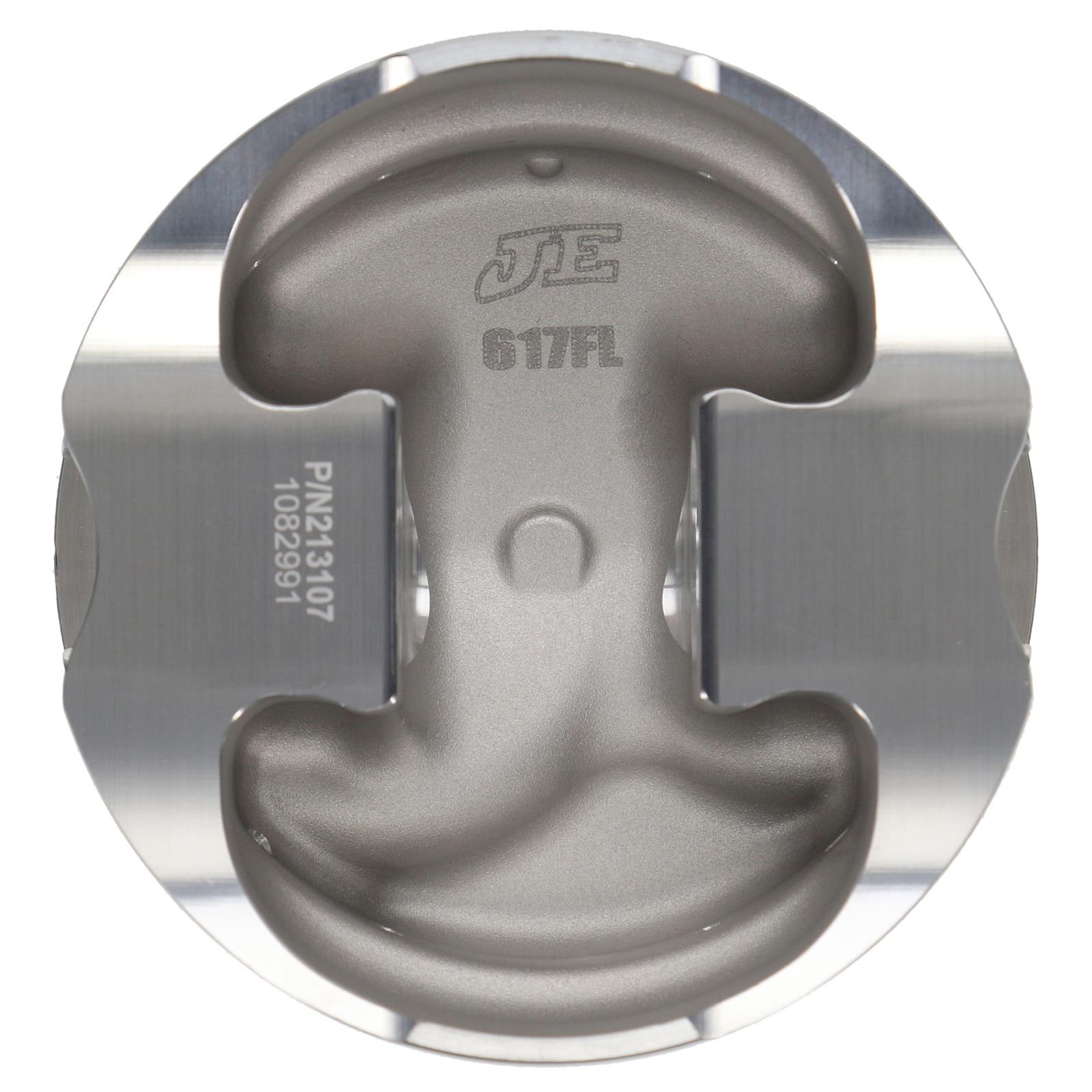 JE Pistons 400 Small Block 18 Degree Dome 213118L Pistons, Single - SBC DOME 18DEG thumbnail 2