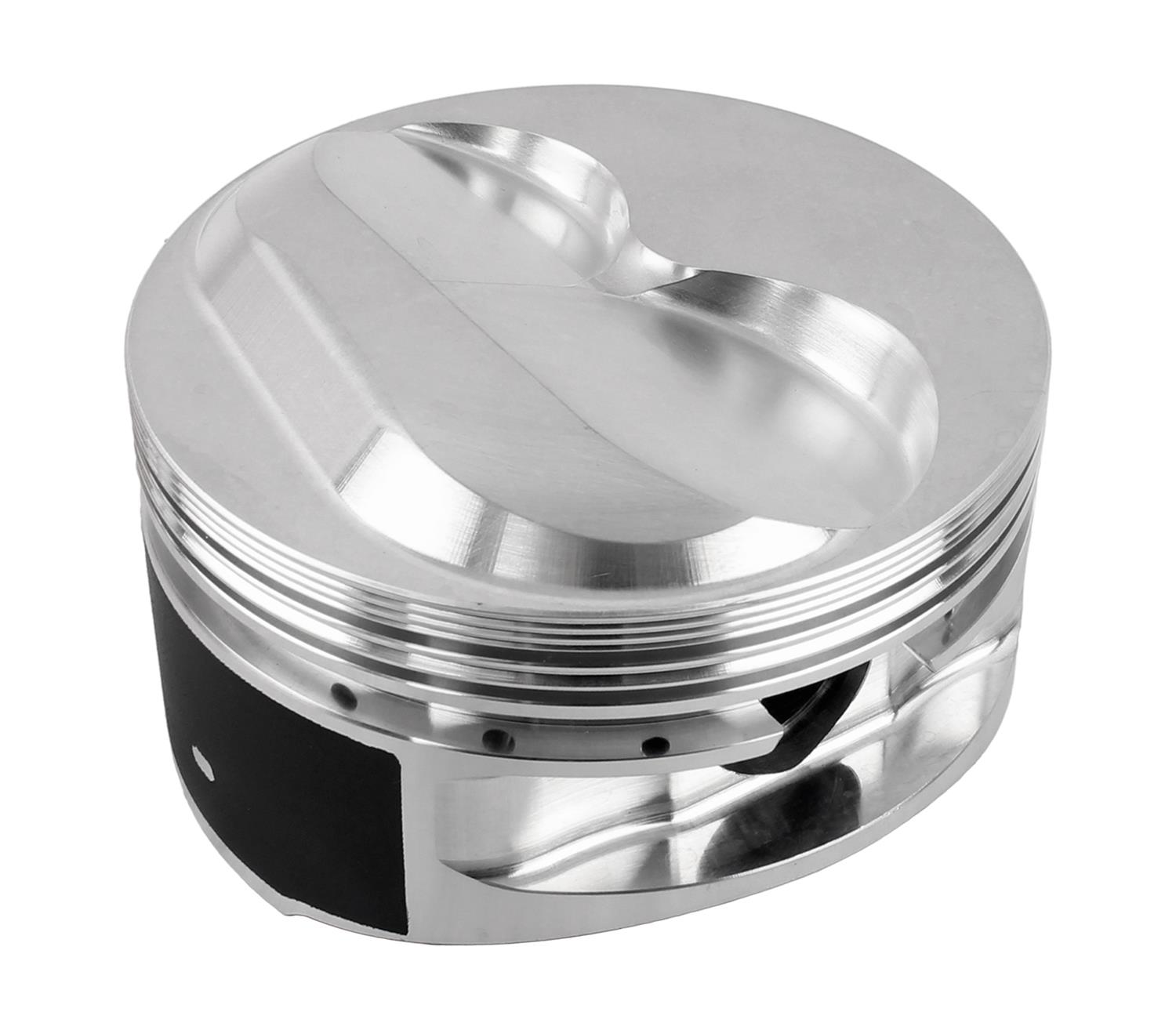 JE Pistons 350/400 Small Block Dome Top 182042R Pistons, Forged, Dome, 4.165 in. Bore, Chevy, Right Intake, Each