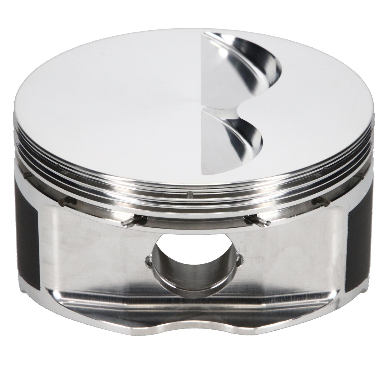 JE Pistons 350 Small Block 23 Degree Flat Top 187698L Pistons, Single - SBC STD FLAT TOP thumbnail 2
