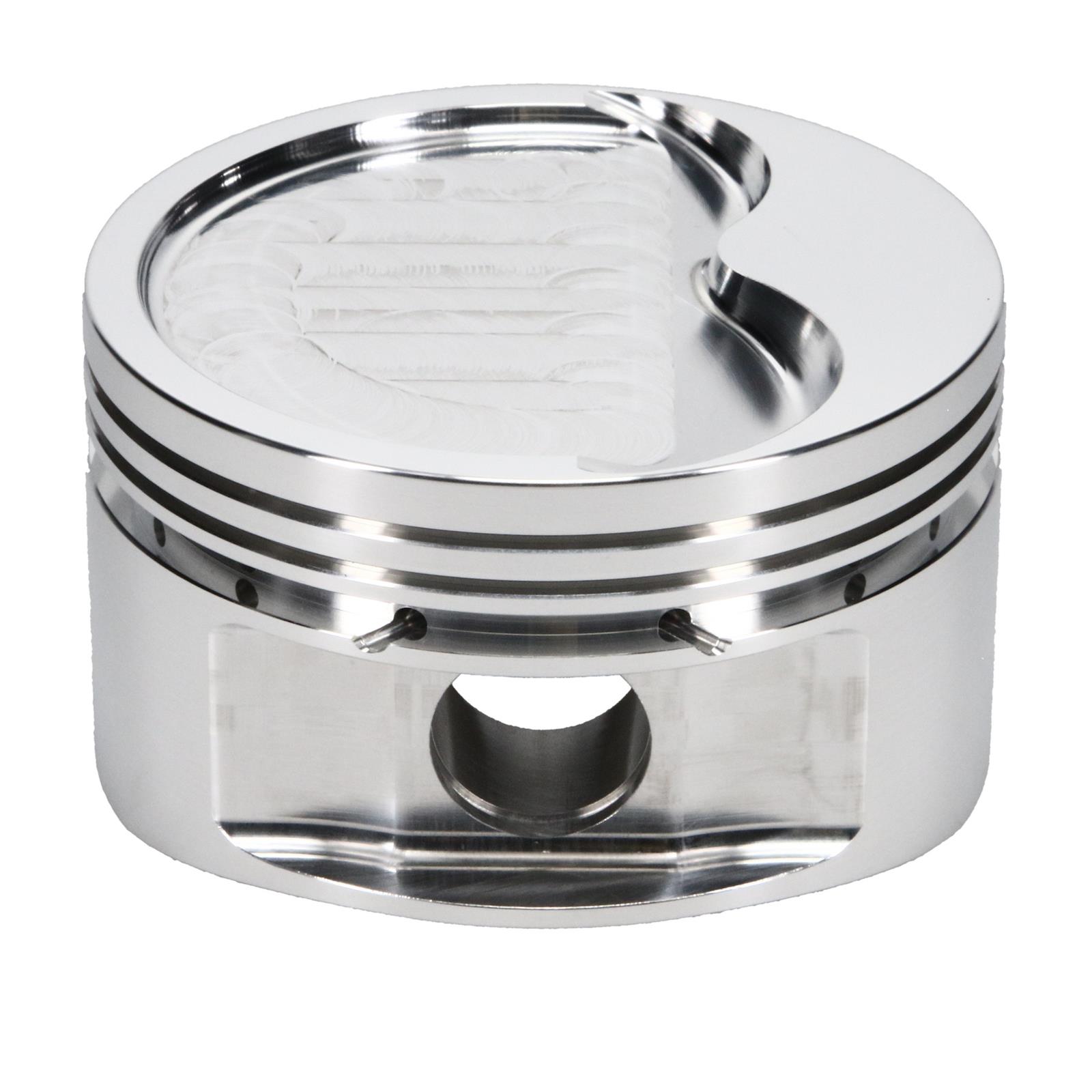JE Pistons Small Block Chrysler Inverted Dome Top 207420R Pistons, Single - SB CHRY INV DOME thumbnail 3