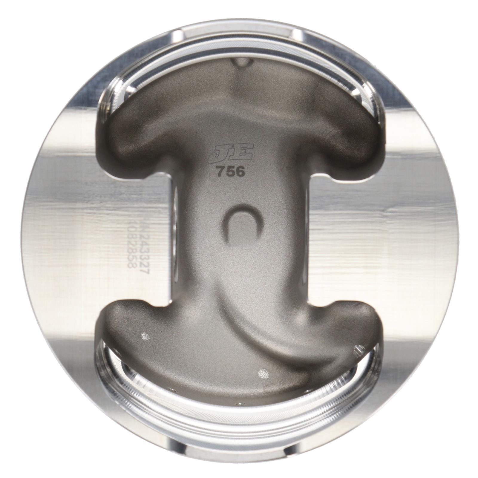JE Pistons Big Block Open Chamber Dome Top 243326R Pistons, Single - 502BBC OPEN CHAM DOM thumbnail 2