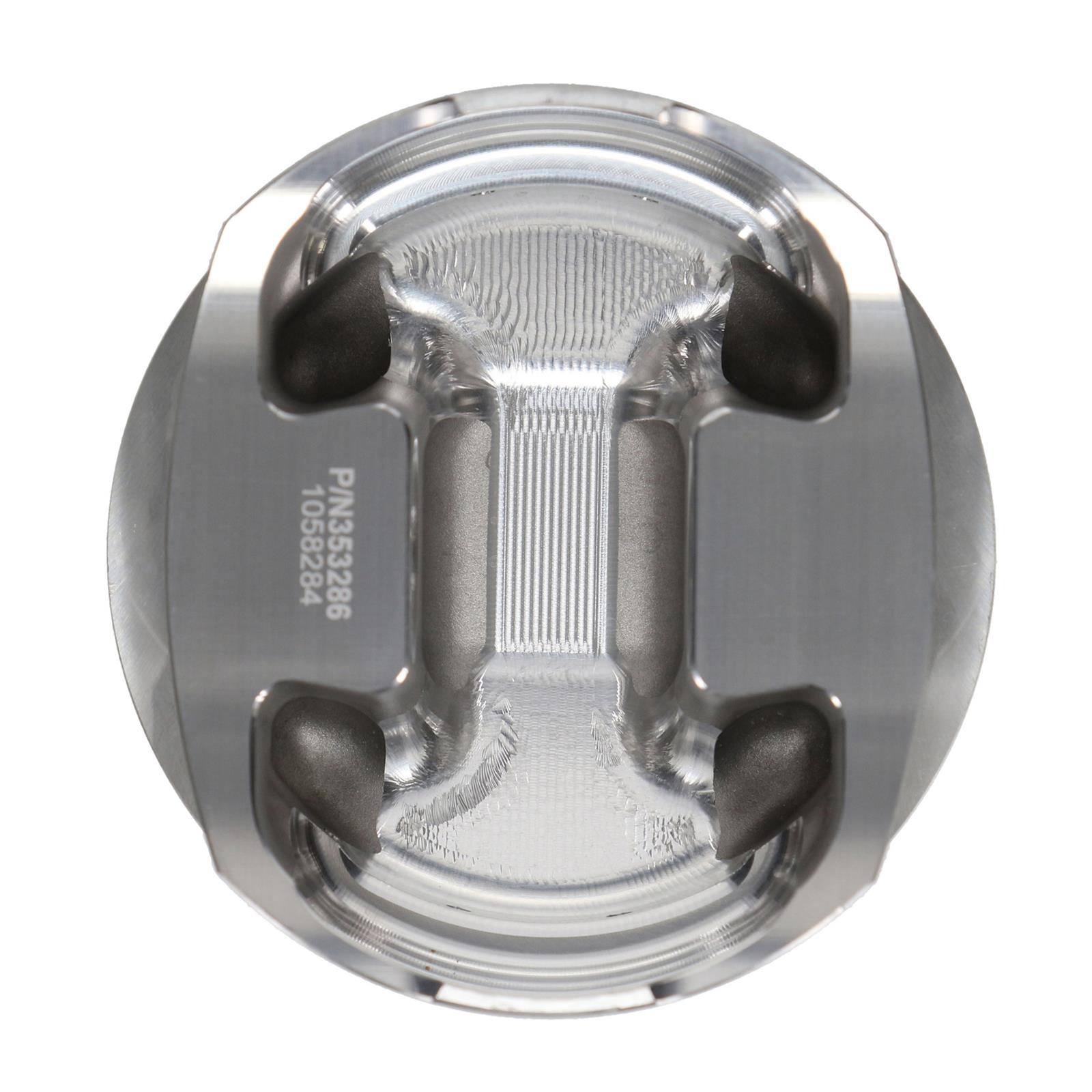 JE Pistons 381246S Piston Single, PORSCHE 2.2L 89.00MM / 10.0:1