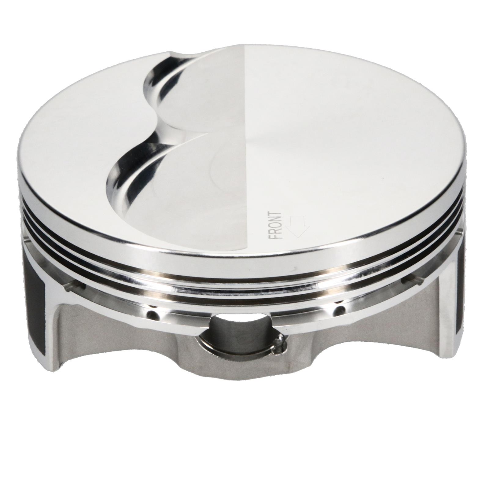 JE Pistons LS Series Flat Top 311966L Piston, Forged, Top, 2-Valve Reliefs, 4.070 in. Bore, 3.622 in. Stroke, 6.125 in. Rod, 1.304 in. Compression, Chevy, Left, Each thumbnail 5