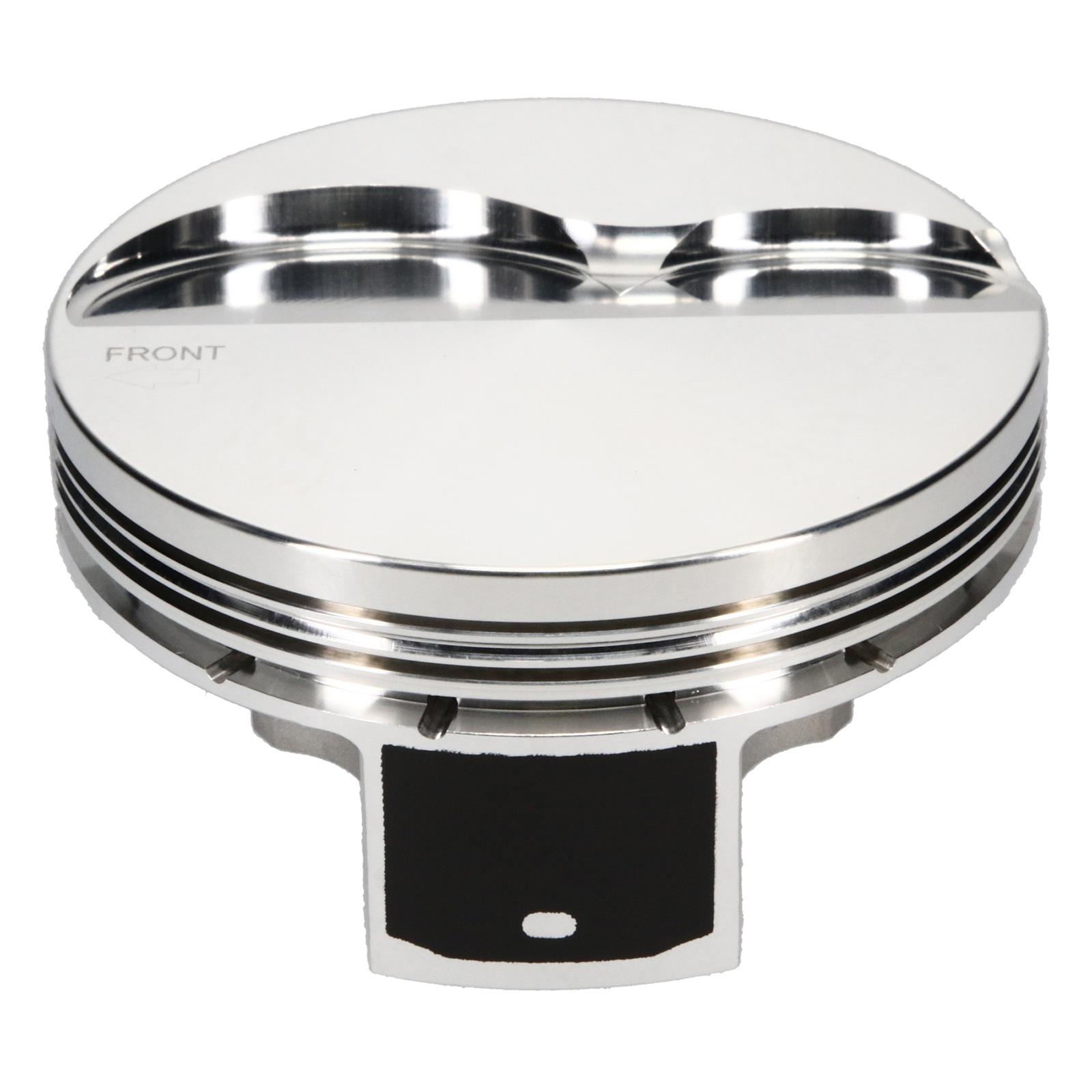 JE Pistons LS Series Flat Top 311966L Piston, Forged, Top, 2-Valve Reliefs, 4.070 in. Bore, 3.622 in. Stroke, 6.125 in. Rod, 1.304 in. Compression, Chevy, Left, Each thumbnail 4