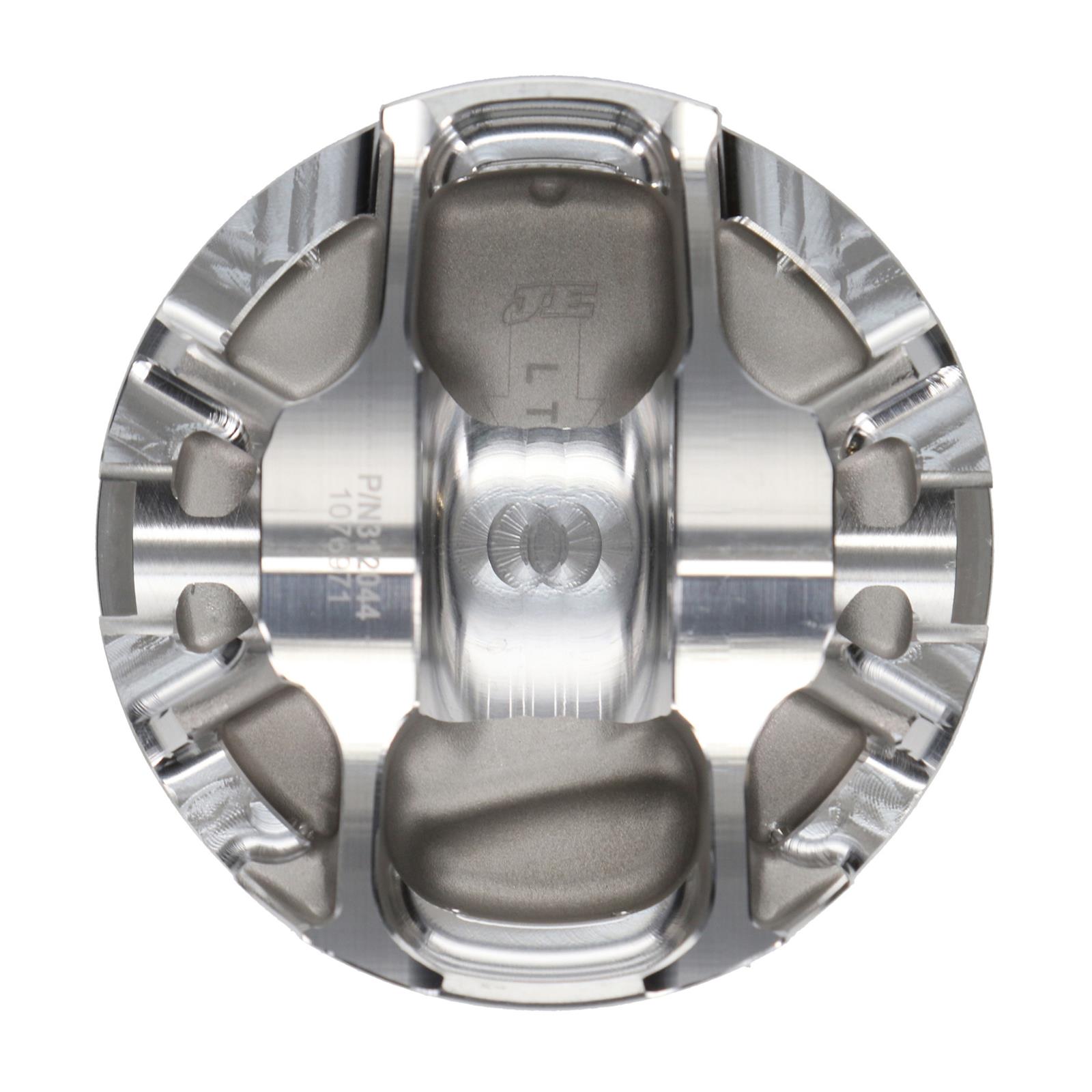 JE Pistons LS Gen III/IV Inverted Dish 312044L Pistons, Single - ASYM DISH/INV DM thumbnail 2