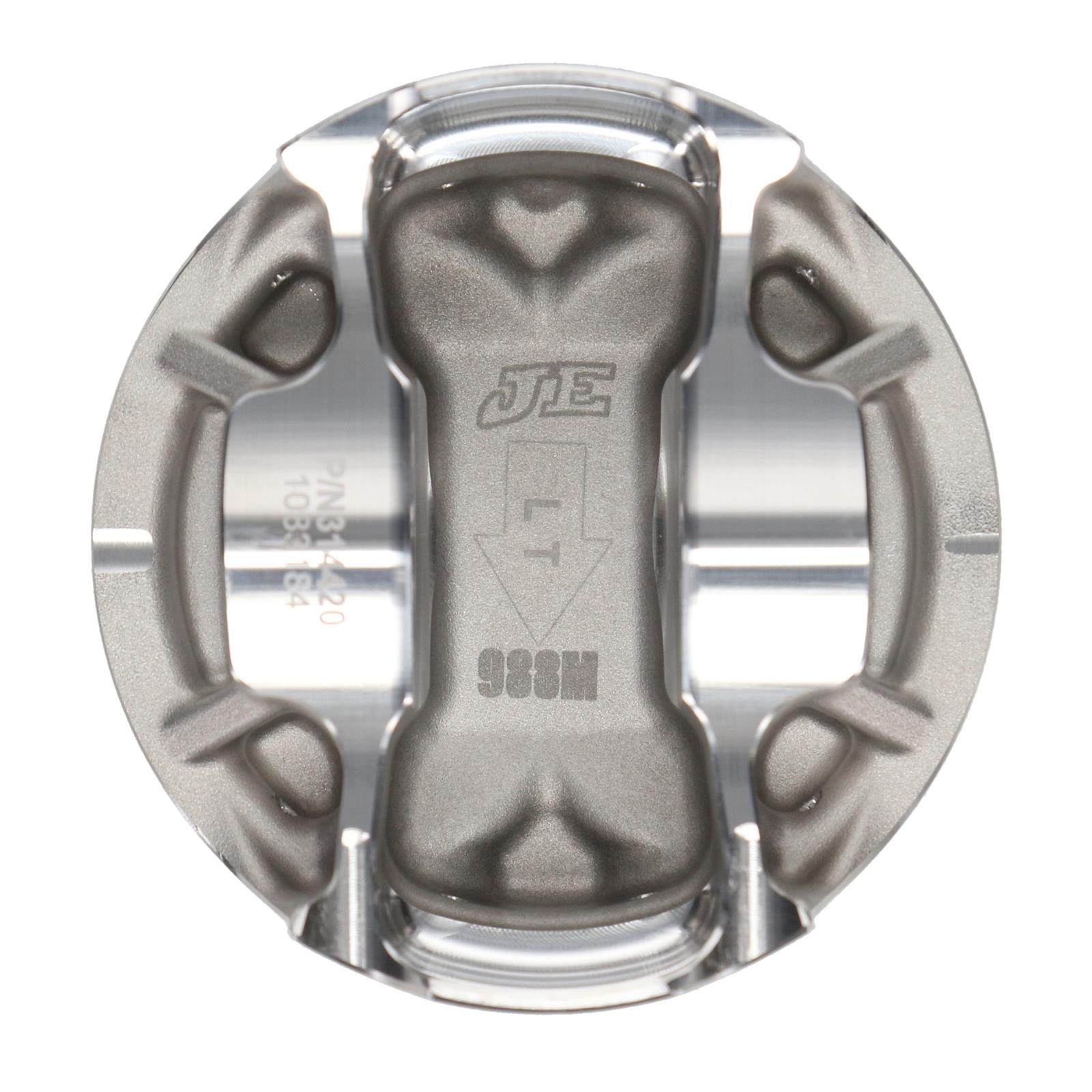 JE Pistons Ford Modular 314420R Pistons, Single - COYOTE 5.0 11.0 .010 thumbnail 2