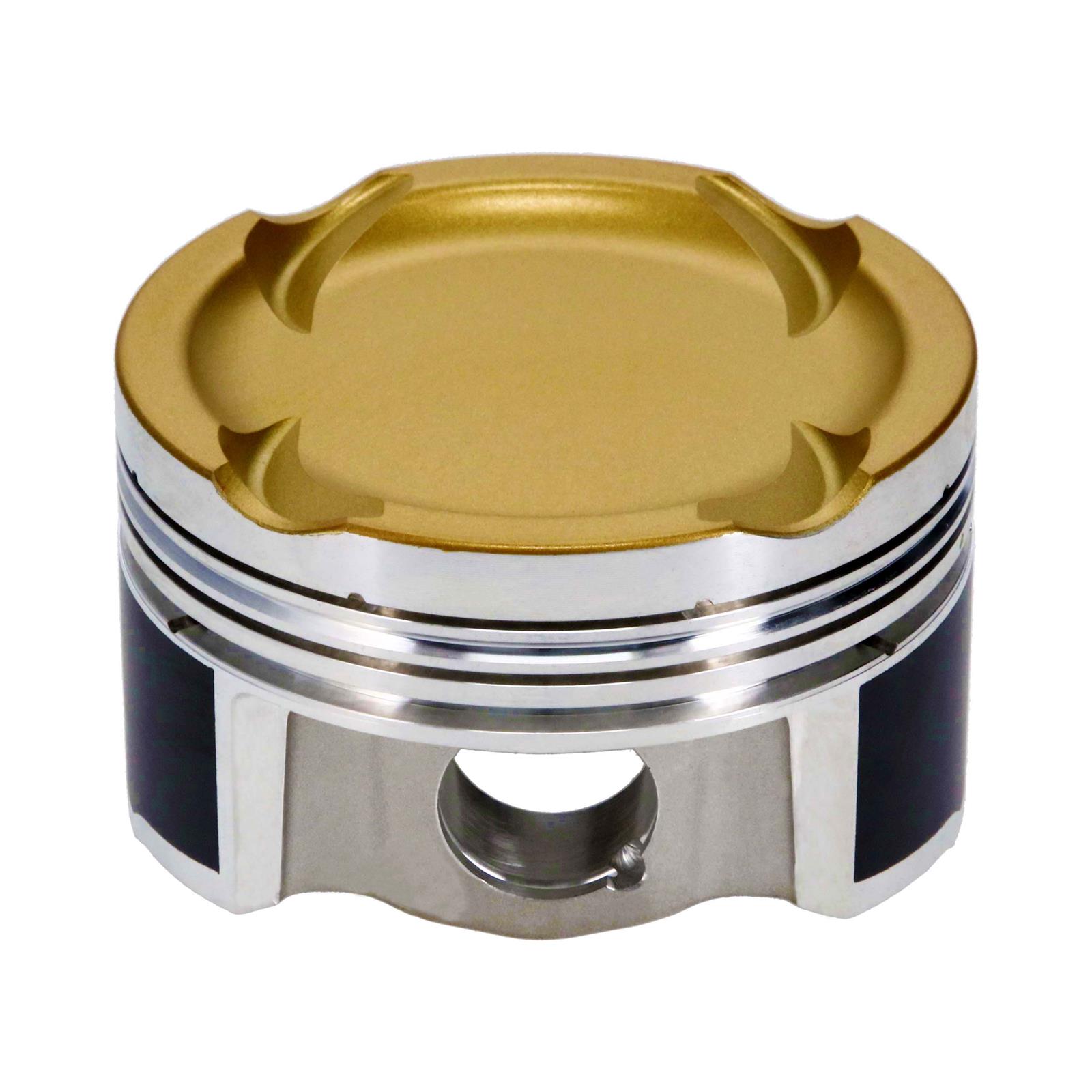 JE Pistons Dodge SRT4 Ultra Series Set of 4 Pistons Inv Dome/Dish 3.484 Bore 1.432 CD 0.866 Dia thumbnail 6