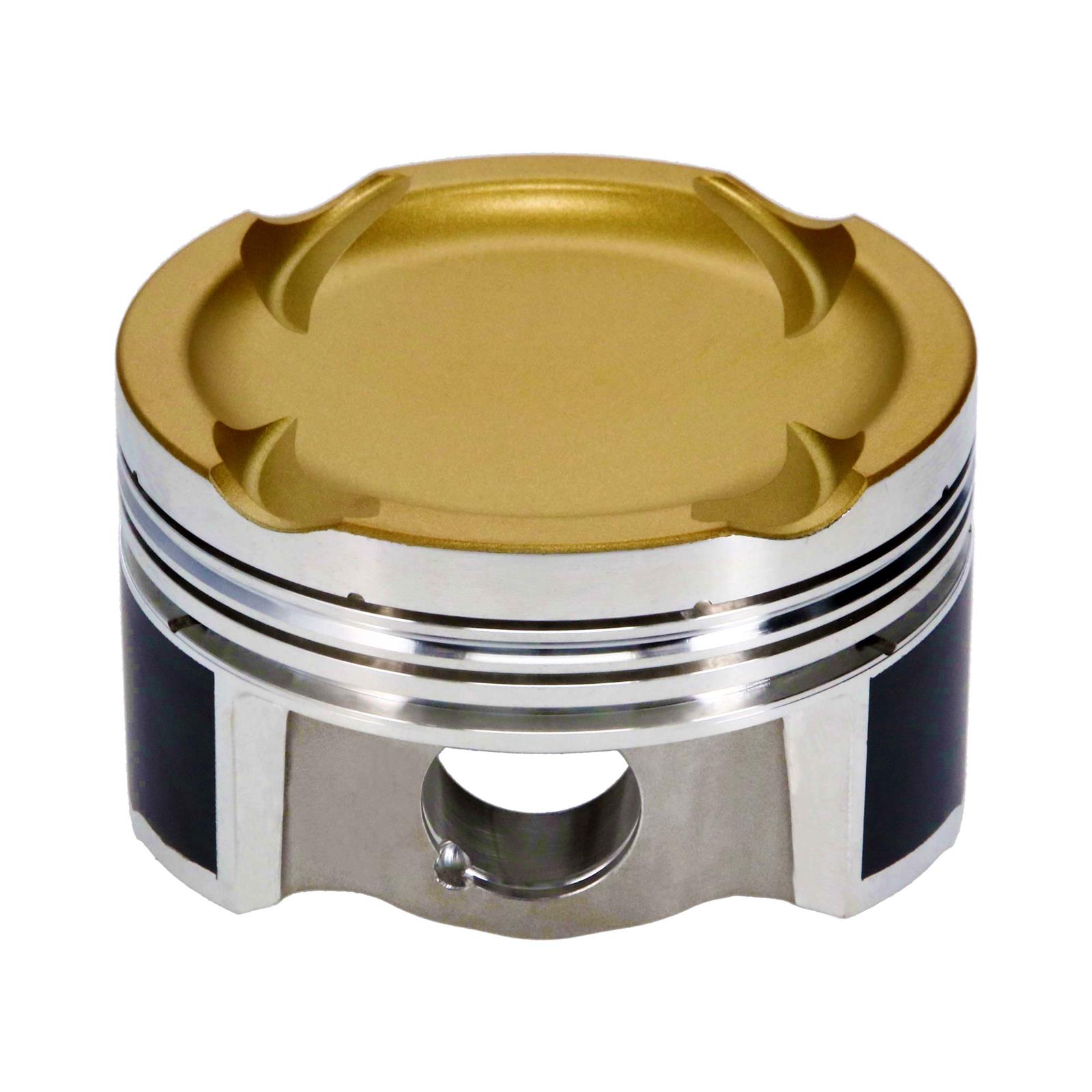 JE Pistons Dodge SRT4 Ultra Series Set of 4 Pistons Inv Dome/Dish 3.484 Bore 1.432 CD 0.866 Dia thumbnail 4