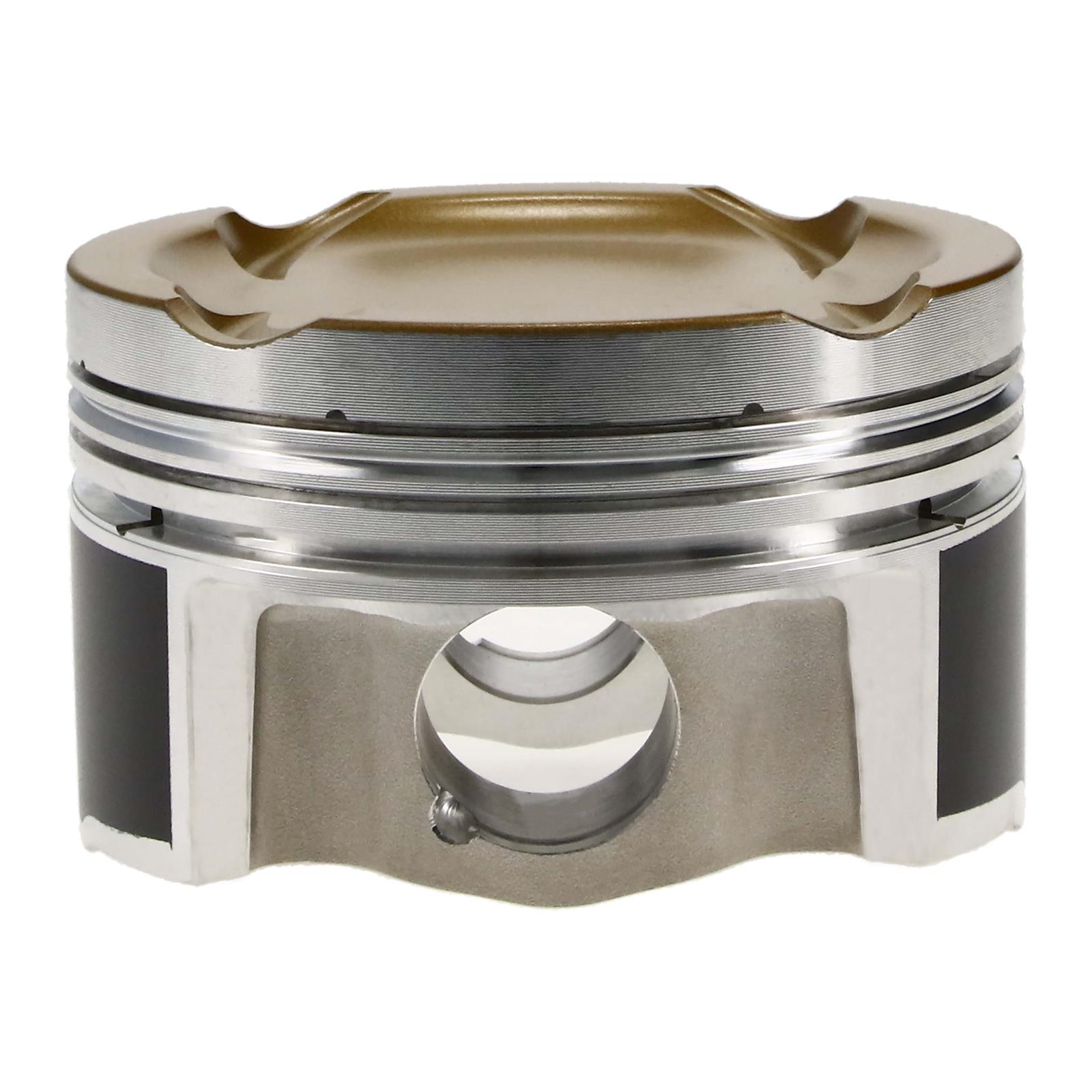 JE Pistons Dodge SRT4 Ultra Series Set of 4 Pistons Inv Dome/Dish 3.484 Bore 1.432 CD 0.866 Dia thumbnail 2