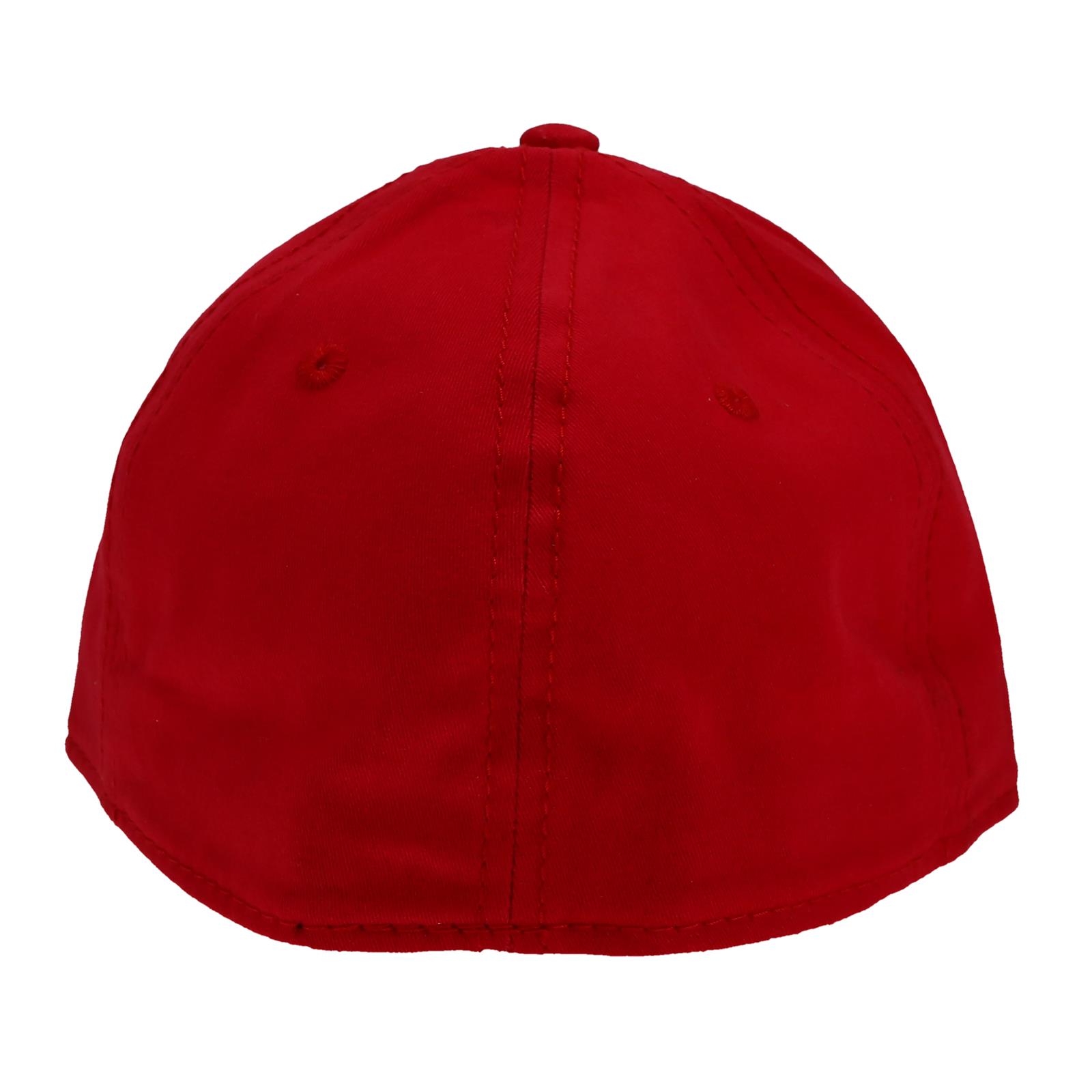 JE Pistons Hats J327X Hat, Ball Cap, Curved Bill, Material, Logo, Red, Fitted, Small/Medium, Each thumbnail 2