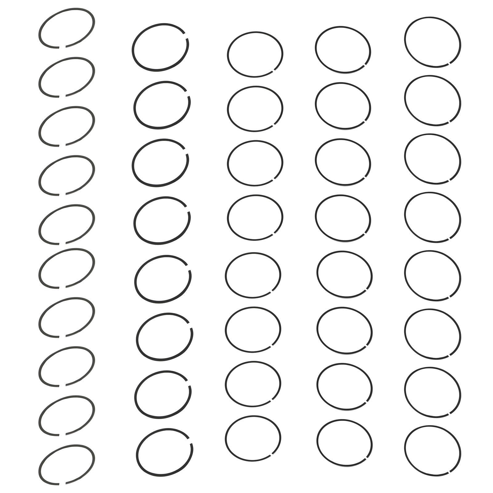JE Pistons Ring Sets 1/16-1/16-3/16 ECONO
