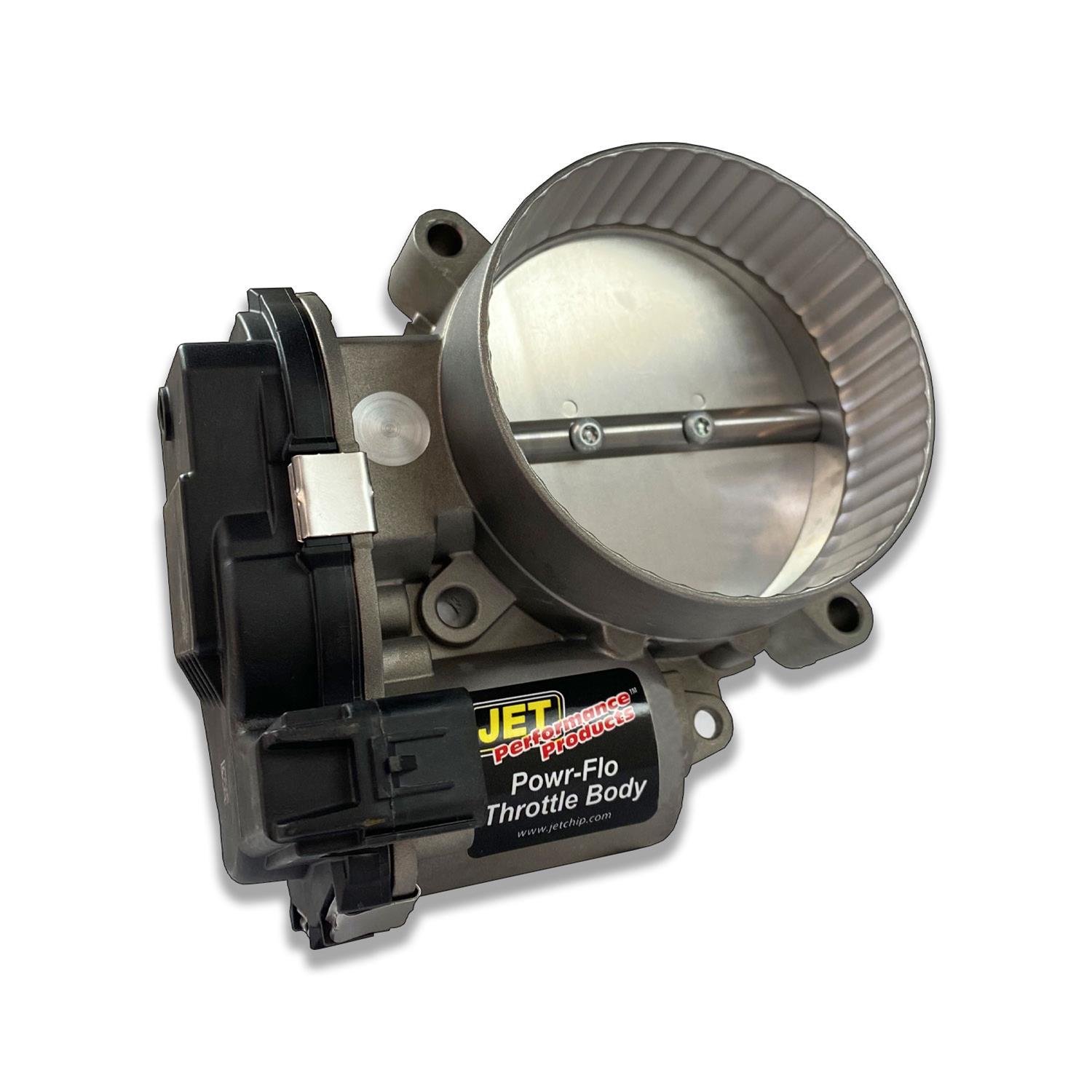 JET Powr-Flo Throttle Bodies 76129 Body, Powr-Flo, 95.00mm, Aluminum, Natural, Universal, Each thumbnail 2