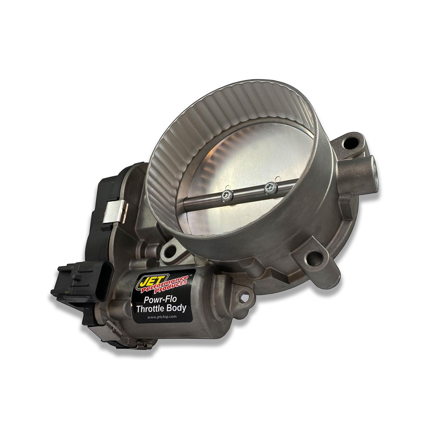 JET Powr-Flo Throttle Bodies 76129 Body, Powr-Flo, 95.00mm, Aluminum, Natural, Universal, Each thumbnail 3