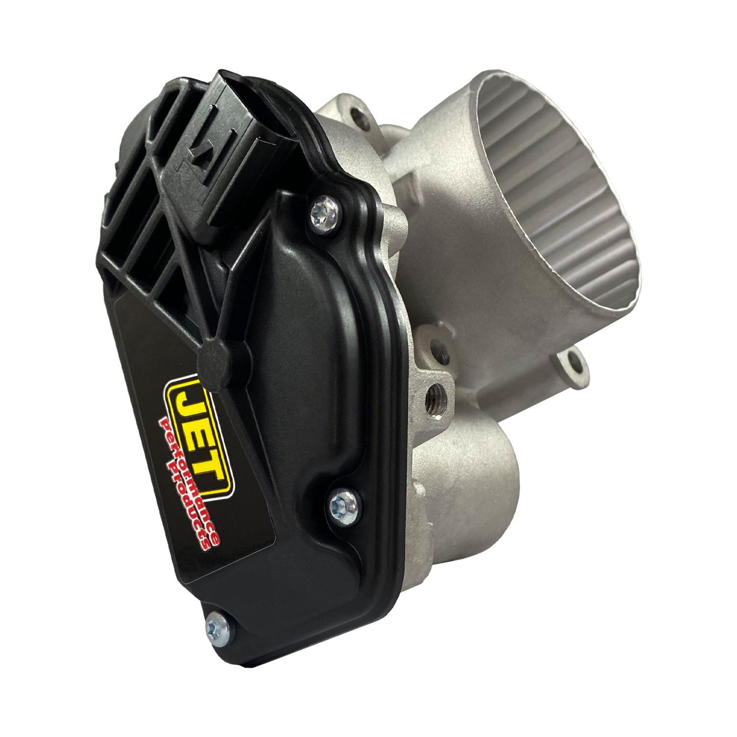 JET Powr-Flo Throttle Bodies 76148 Body, Powr-Flo, 61.20mm, Aluminum, Natural, Universal, Each thumbnail 2