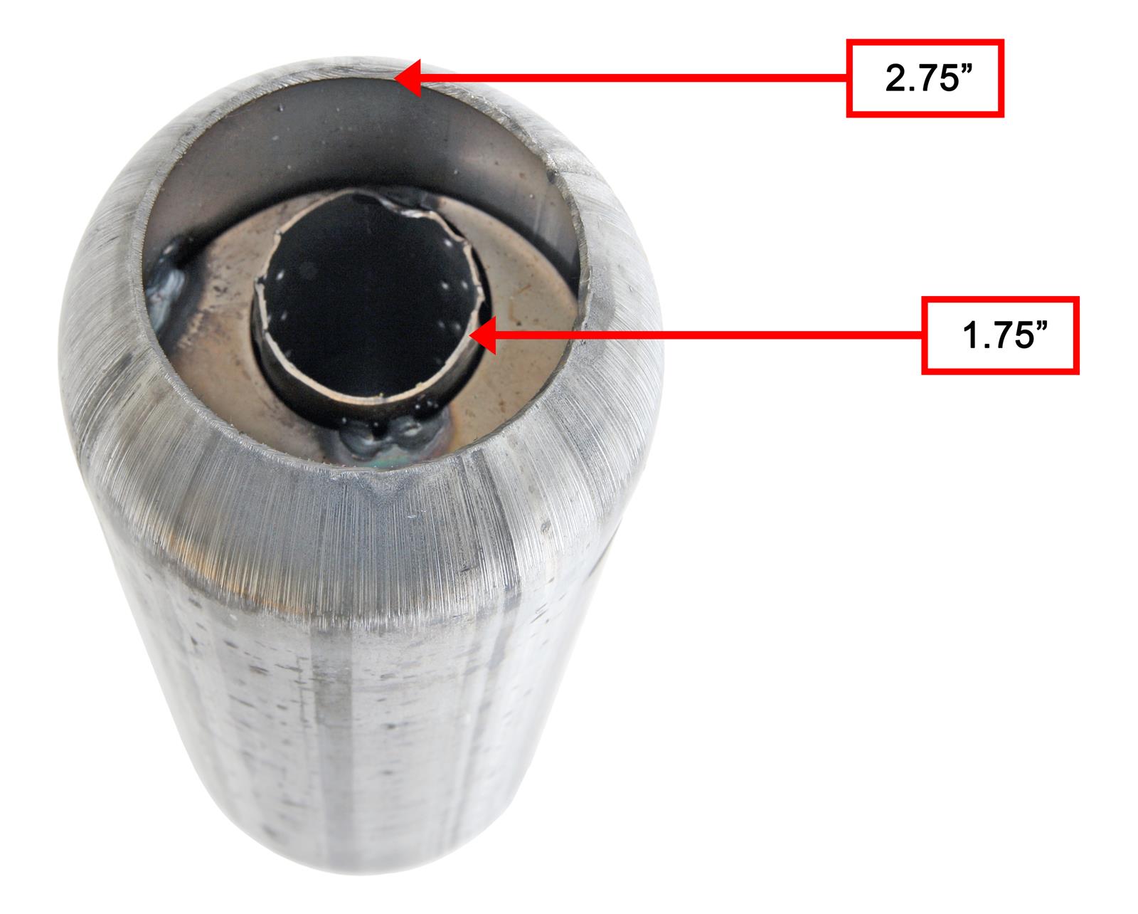 Jones Exhaust ATT12B Jones Exhaust Turbo Tube Mufflers Summit Racing