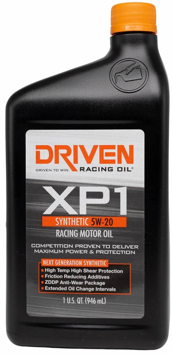 Driven XP1 5W-20 Synthetic Racing Oil - 1 Qt Driven XP1 5W-20 Synthetic Racing Oil - 1 Qt