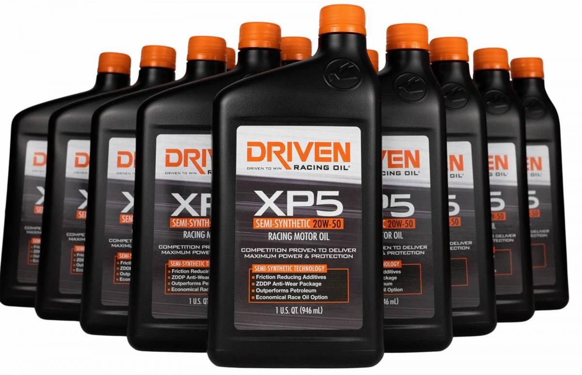 Driven Racing Oil 00906-P Driven Racing Oil XP5 Semi-Synthetic Racing ...