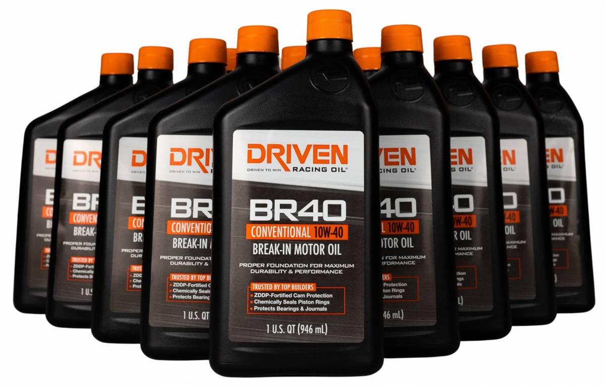 Driven Racing Oil 0370612 Driven Racing Oil BR40 Conventional BreakIn