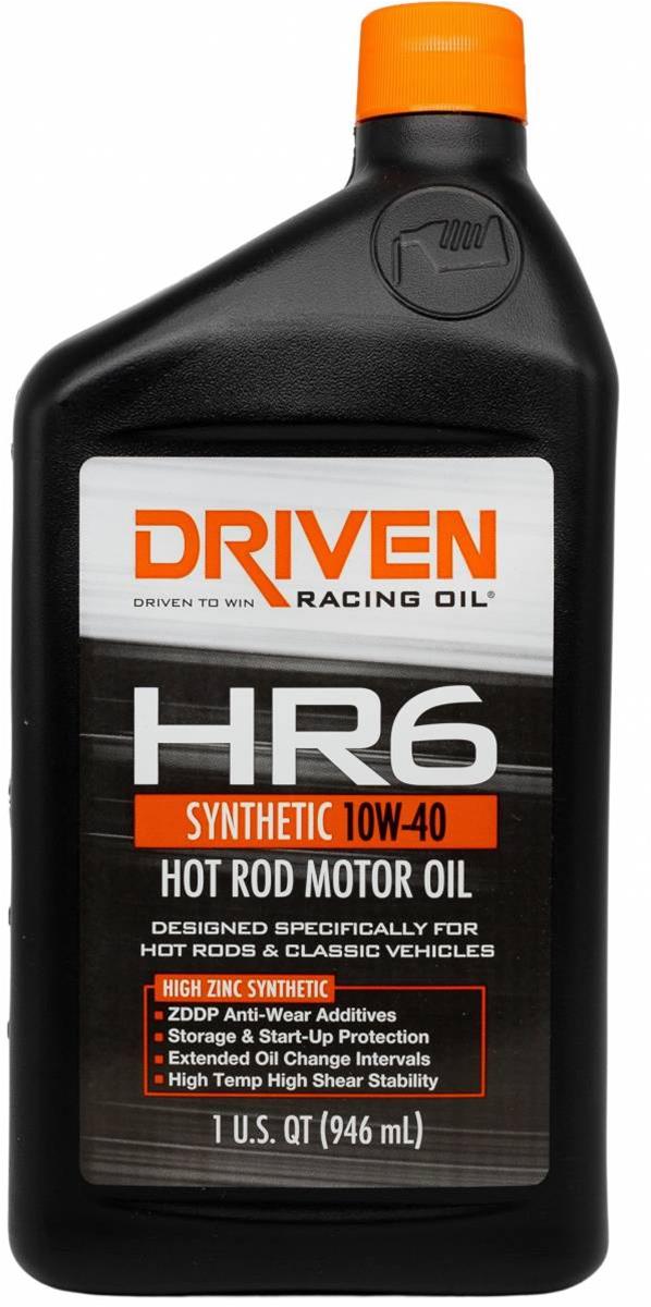 Driven HR6 Synthetic Hot Rod Oil 10W40 Driven HR6 Synthetic Hot Rod Oil 10W40