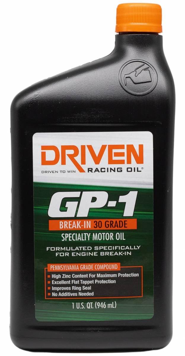 Driven Racing Oil GP-1 Break-In Oil 30W Driven Racing Oil GP-1 Break-In Oil 30W
