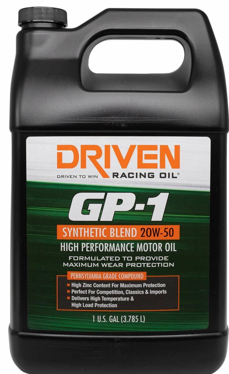 Driven GP-1 20W-50 Synthetic Blend High Performance Oil 19508