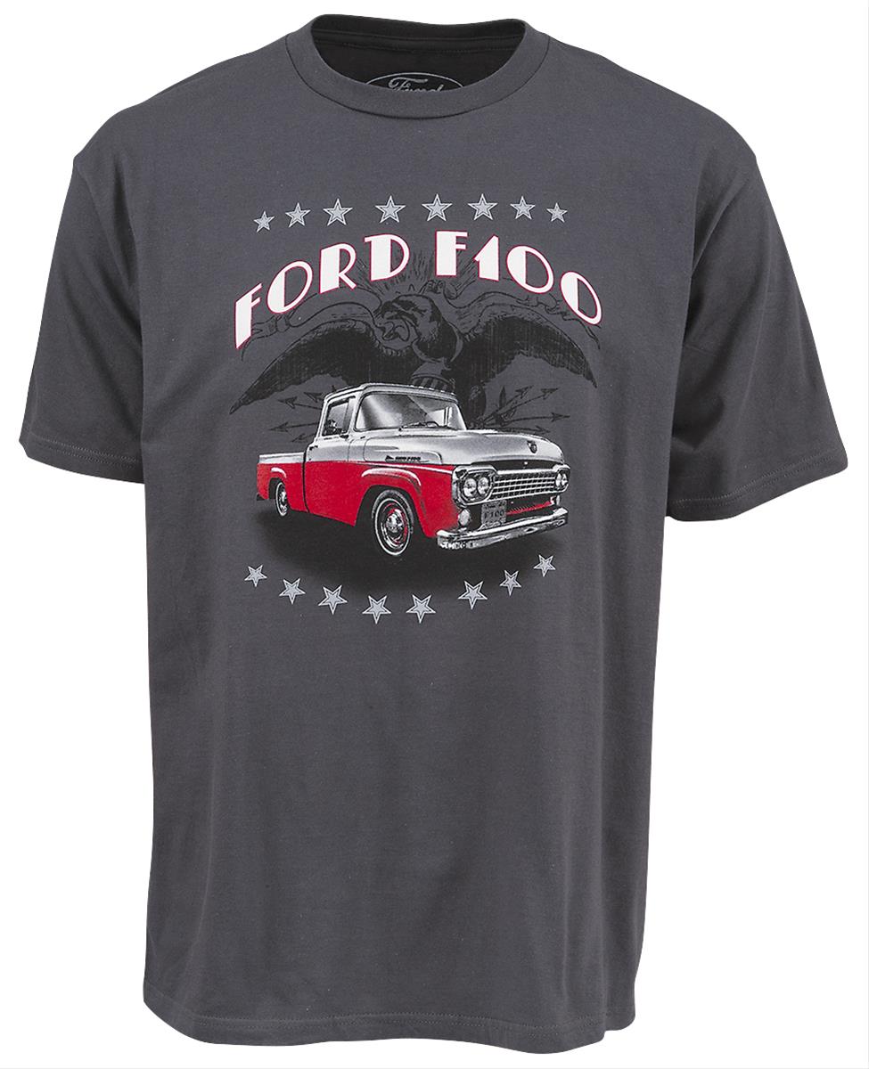 Summit Gifts FORD100-AT-6 Ford Bronco Stripes T-Shirt