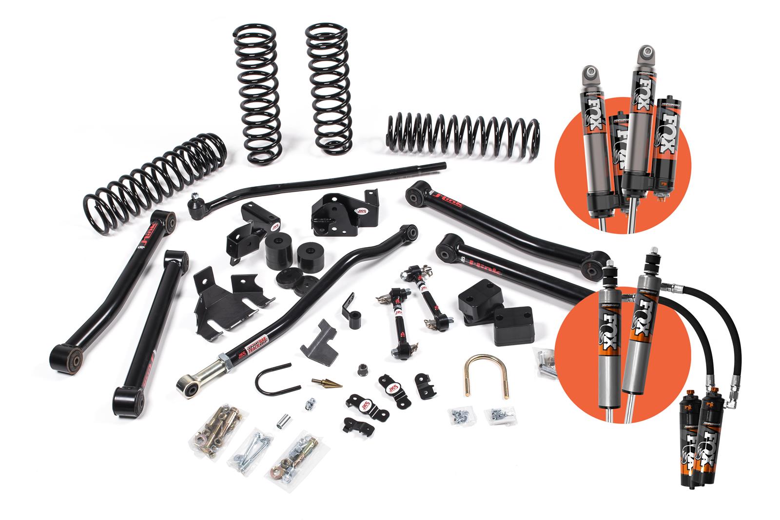 J Spec Racing JKS Manufacturing JSPEC113PES JKS J-Konnect Suspension Systems with Fox ...